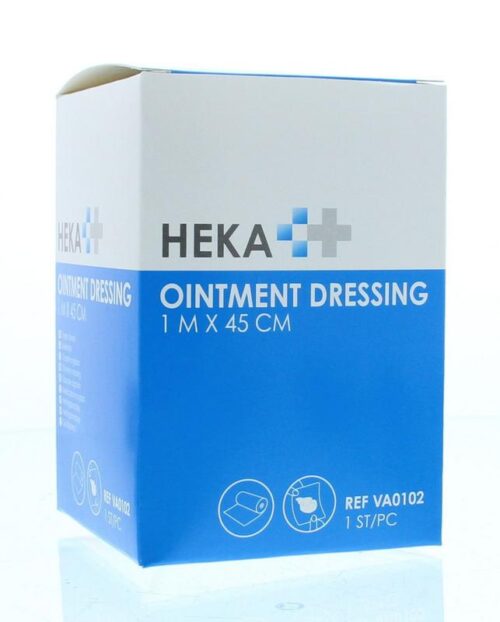 Engels pluksel / Ointment dressing 1 m x 45 cm 1 stuks Heka
