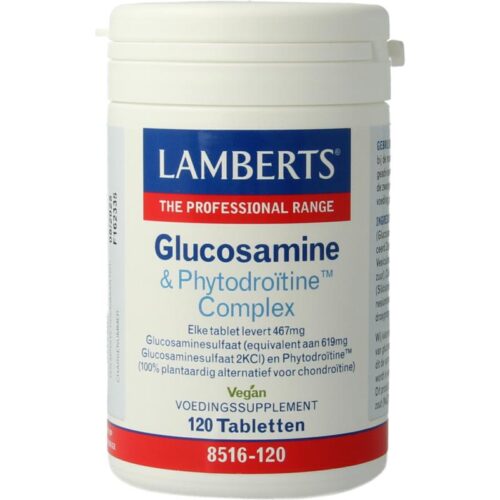 Glucosamine & phytodroitine complex 120 tabletten Lamberts