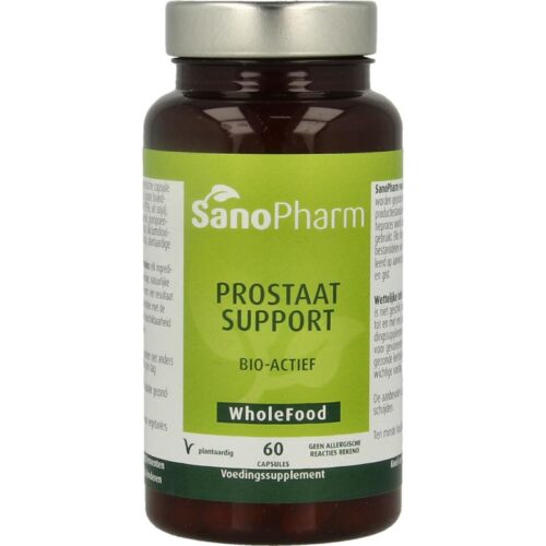 Prostaat support wholefood 60 capsules Sanopharm