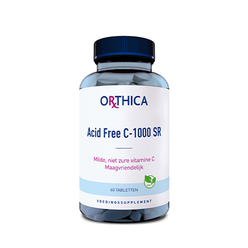 Vitamine C1000 SR acidfree 60 tabletten Orthica AP
