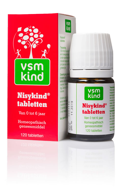 Nisykind kind 0-6JAAR 120 tabletten VSM