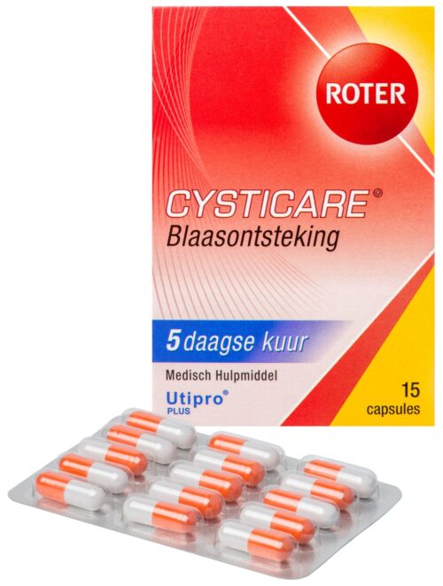 Cysticare 5-daagse kuur 30 capsules Roter