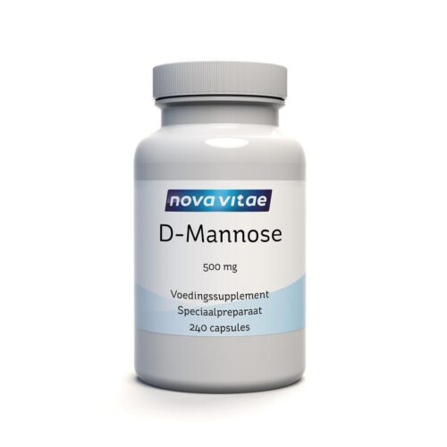 D-Mannose 500 mg 240 capsules Nova Vitae