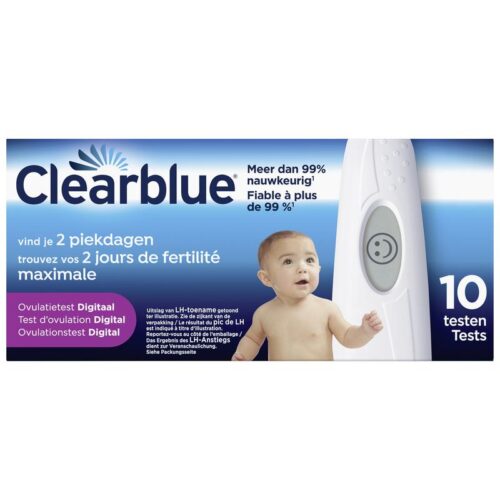 Digitale ovulatietest 10 stuks Clearblue