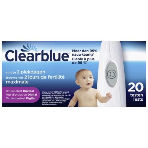 Digitale ovulatietest 20 stuks Clearblue