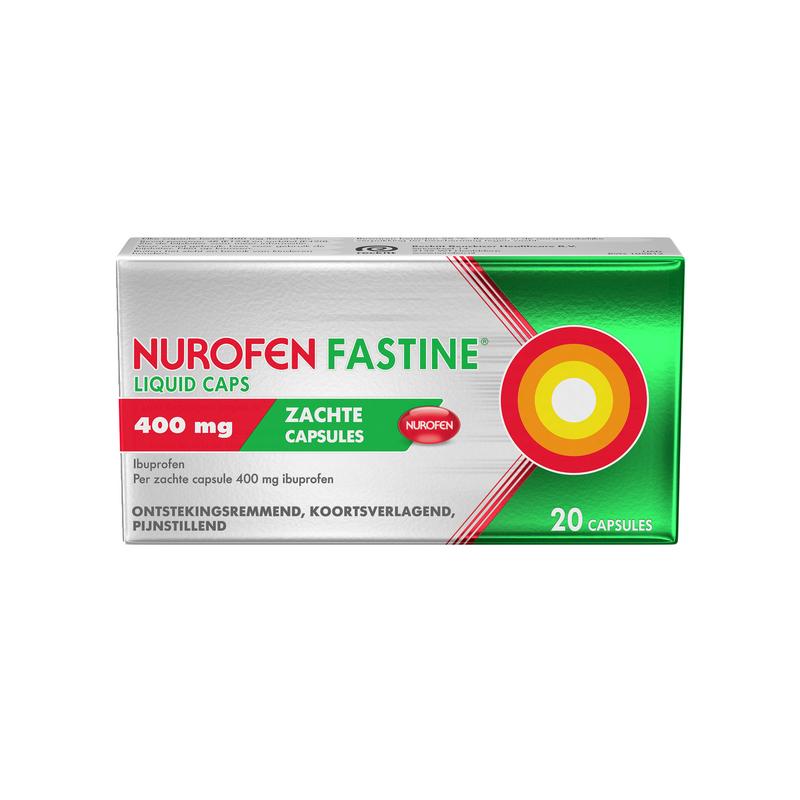 Fastine liquid caps 400 mg 20 liquid-casules Nurofen