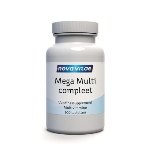 Mega multi compleet 100 tabletten Nova Vitae