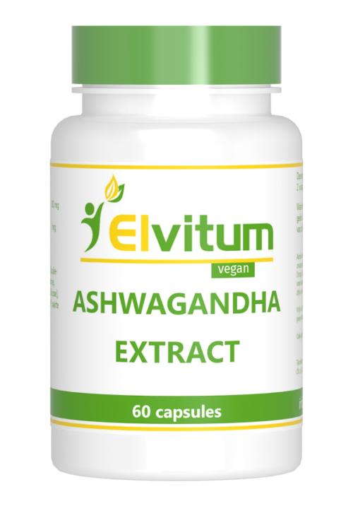 Ashwagandha extract 60 capsules Elvitaal/elvitum