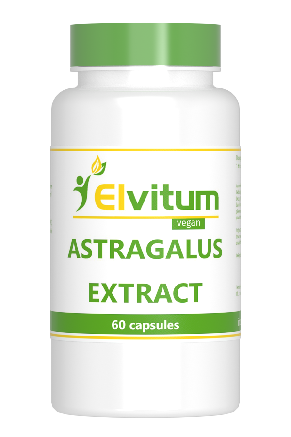 Astragalus extract 500mg 60 capsules Elvitaal/elvitum