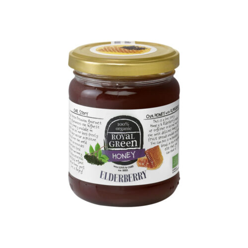 Elderberry honey 250 gram Royal Green