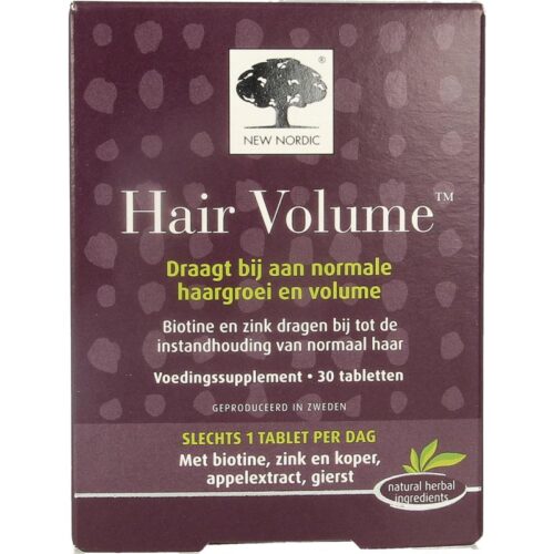 Hair volume 30 tabletten New Nordic
