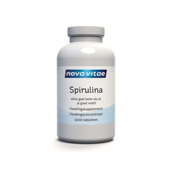 Spirulina 1000 tabletten Nova Vitae