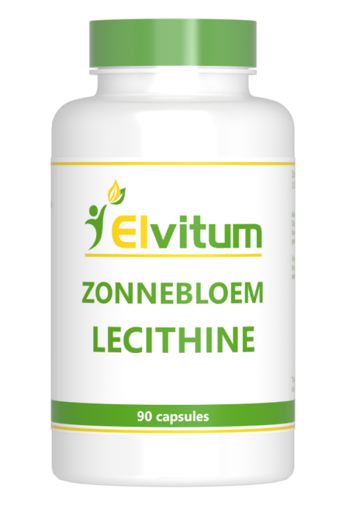 Zonnebloem lecithine 90 capsules Elvitaal/elvitum