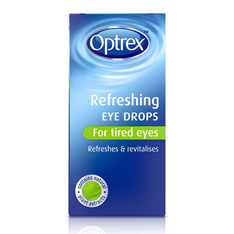 Refreshing eyedrops (fresh Eye) 10 ml Optrex