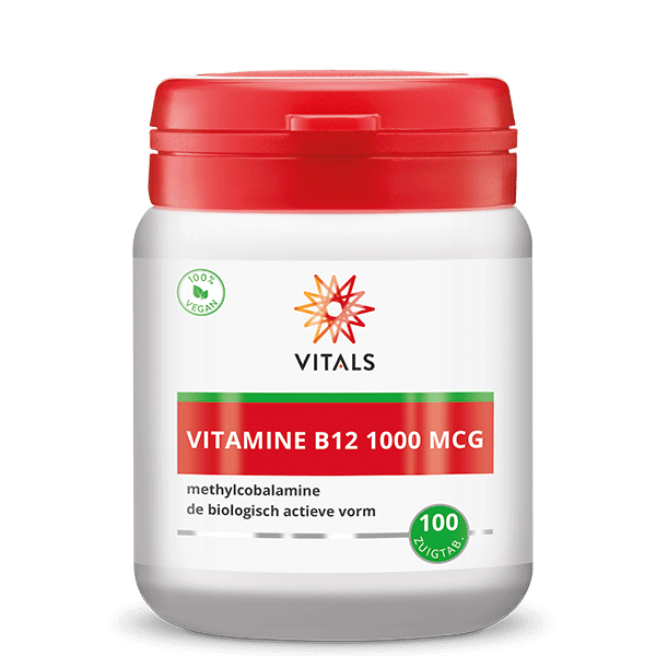 Vitamine B12 methyl 1000 mcg 100zt Vitals