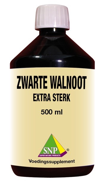 Zwarte walnoot extra sterk megapack 500ml SNP