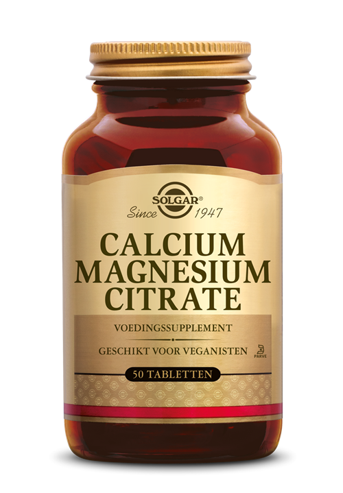Calcium Magnesium Citrate 50 tabletten Solgar