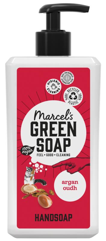 Handzeep argan & oudh 500 ml Marcel's GR Soap