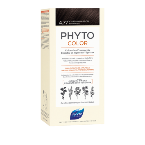 Phytocolor 4.77 Intens kastanjebruin Phyto Paris