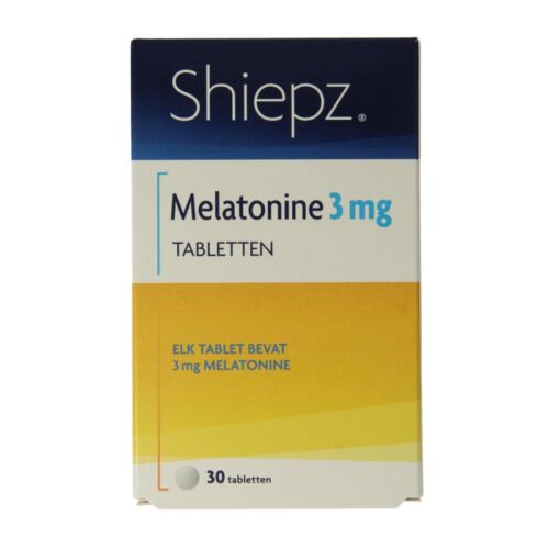 Melatonine 3 mg 30 tabletten Shiepz