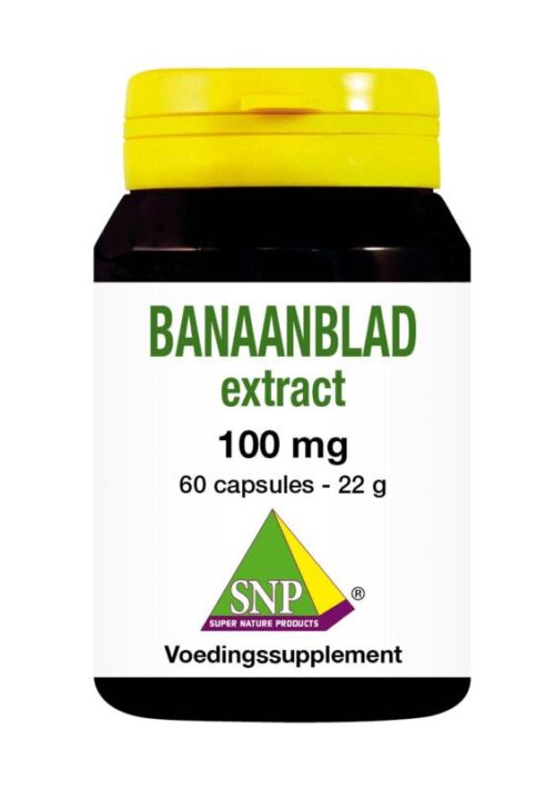 Banaanblad extract 90TABL SNP