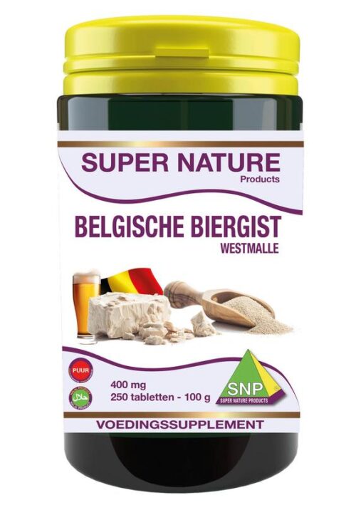 Belgische biergist 400 mg puur 250 tabletten SNP
