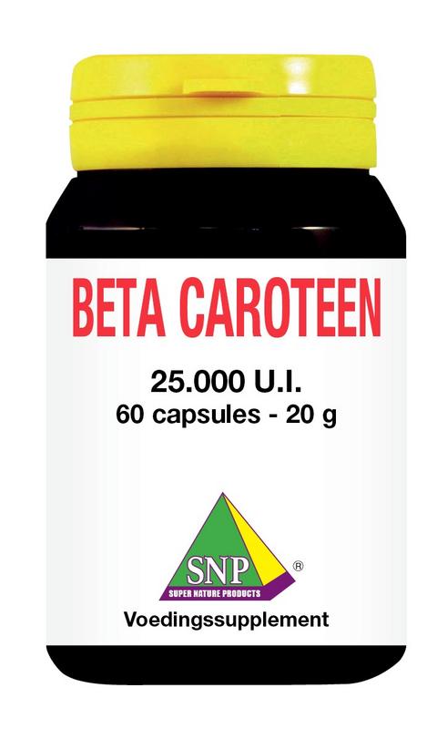Beta Caroteen 25 000 U.I 60CAPS SNP