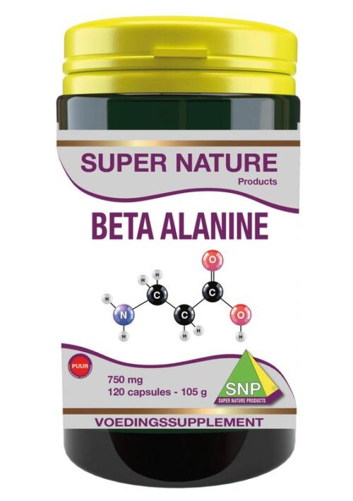 Beta alanine 750 mg puur 120CAPS SNP