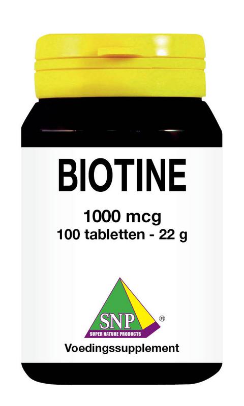 Biotine 1000 mcg 100TABL SNP