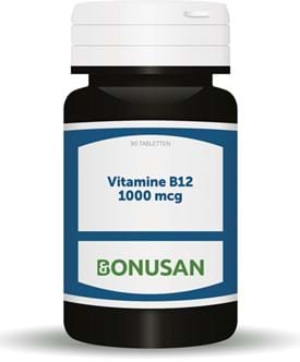 Vitamine B12 1000 mcg actief 180zt Bonusan