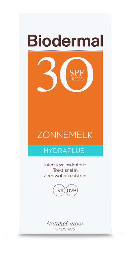 Zonnemelk hydraplus SPF30 300 ml Biodermal