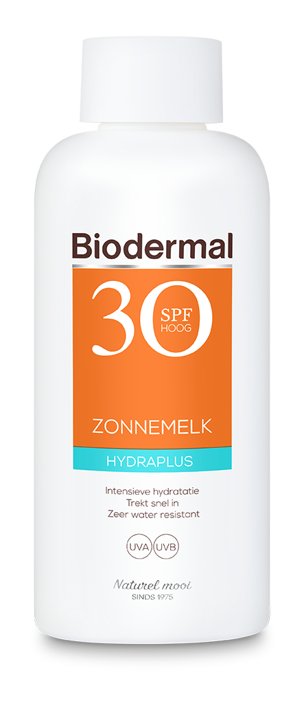 Zonnemelk hydraplus SPF30 300 ml Biodermal