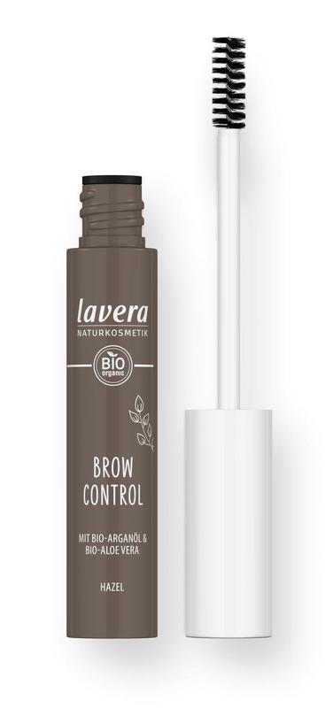 Brow control wenkbrauwgel 02 hazel bio 8.5 ml Lavera