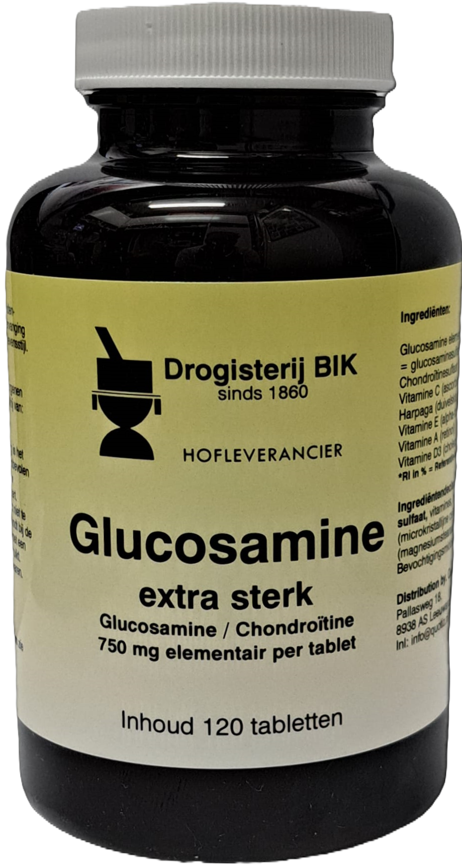 Glucosamine extra sterk 120 tabletten Drog Bik