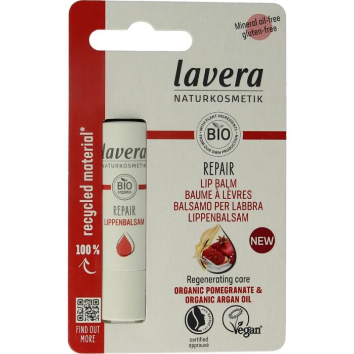 Lipbalm repair 4.5 gram Lavera