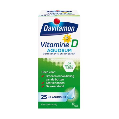 Vitamine D aquosum druppels 25 ml Davitamon