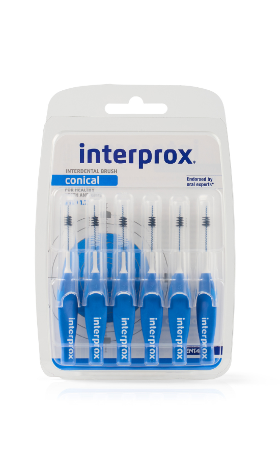 Interprox Premium conical 3,5-6 mm 6 stuks (blauw)