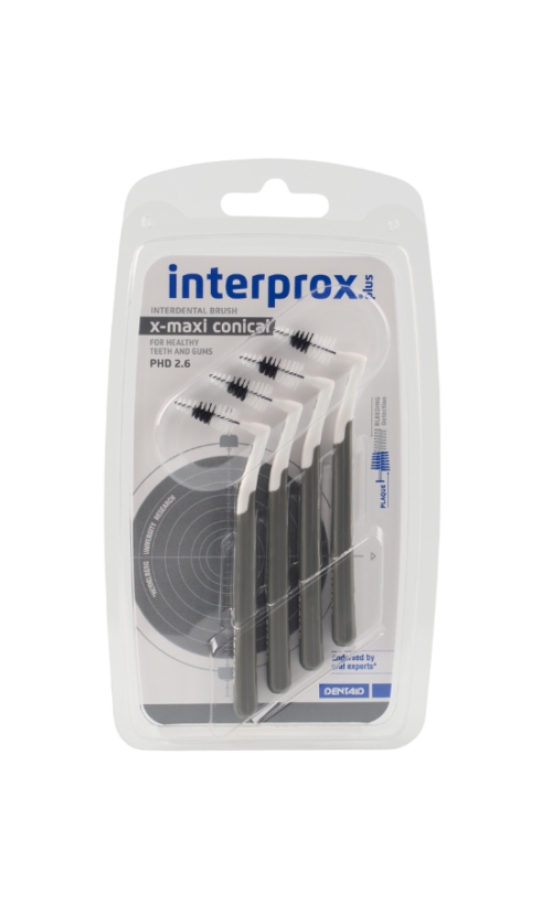 Interprox plus X-maxi 4.5-9.0mm 4 stuks (grijs)