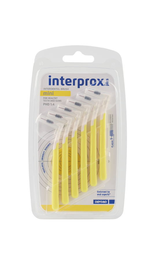 Interprox plus mini 3 mm 6 stuks (geel)