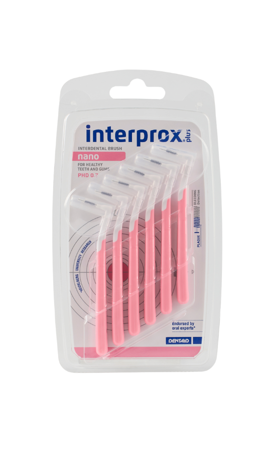 Interprox plus nano 1,9mm 6 stuks (roze)