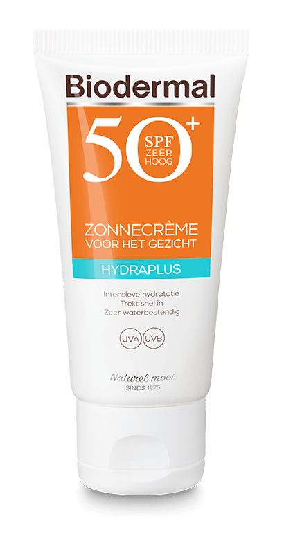 Zonnecreme gezicht hydraplus SPF50 50 ml Biodermal