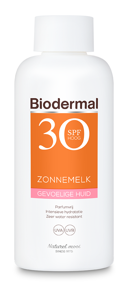 Zonnemelk SPF30 gevoelige huid 200 ml Biodermal