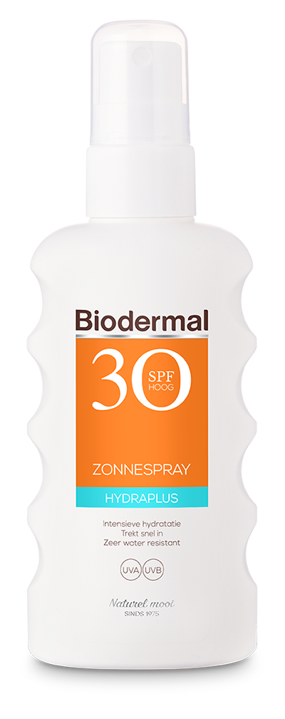 Zonnespray hydraplus SPF30 175 ml Biodermal