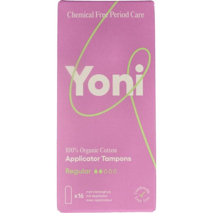 Tampons NORMAAL met applicator 16 stuks Yoni