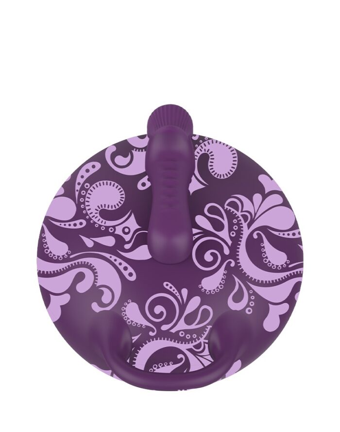 Bouncy Bliss - Flow Zit-vibrator paars