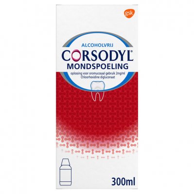 Corsodyl mondspoeling 300 ml