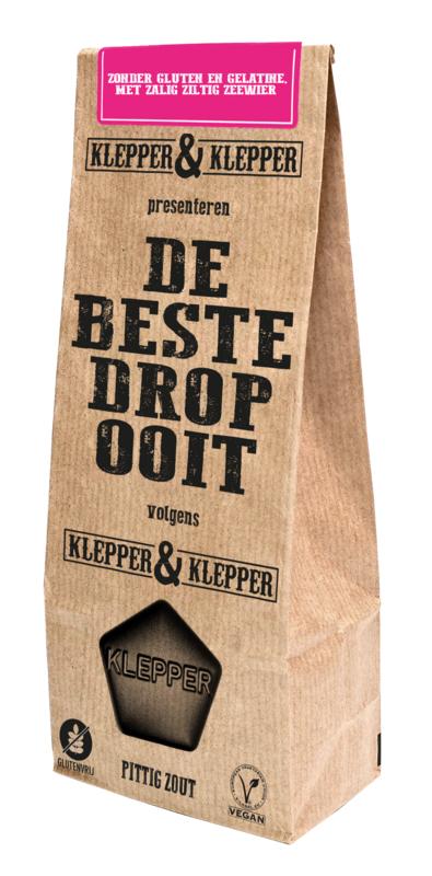 Drop pittig zout 200 gram Klepper & Klepper