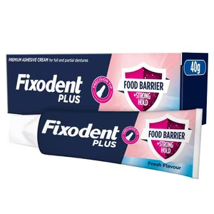 Fixodent Plus foodbarrier Fresh Flavor 40 gram