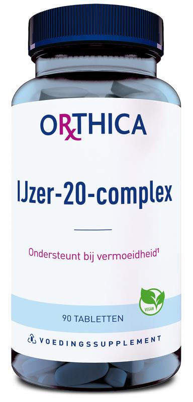 IJzer 20 complex 90 tabletten Orthica