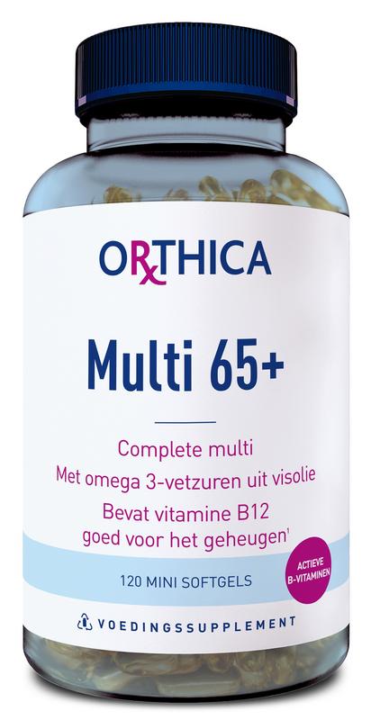 Multi 65+ 120 softgels Orthica